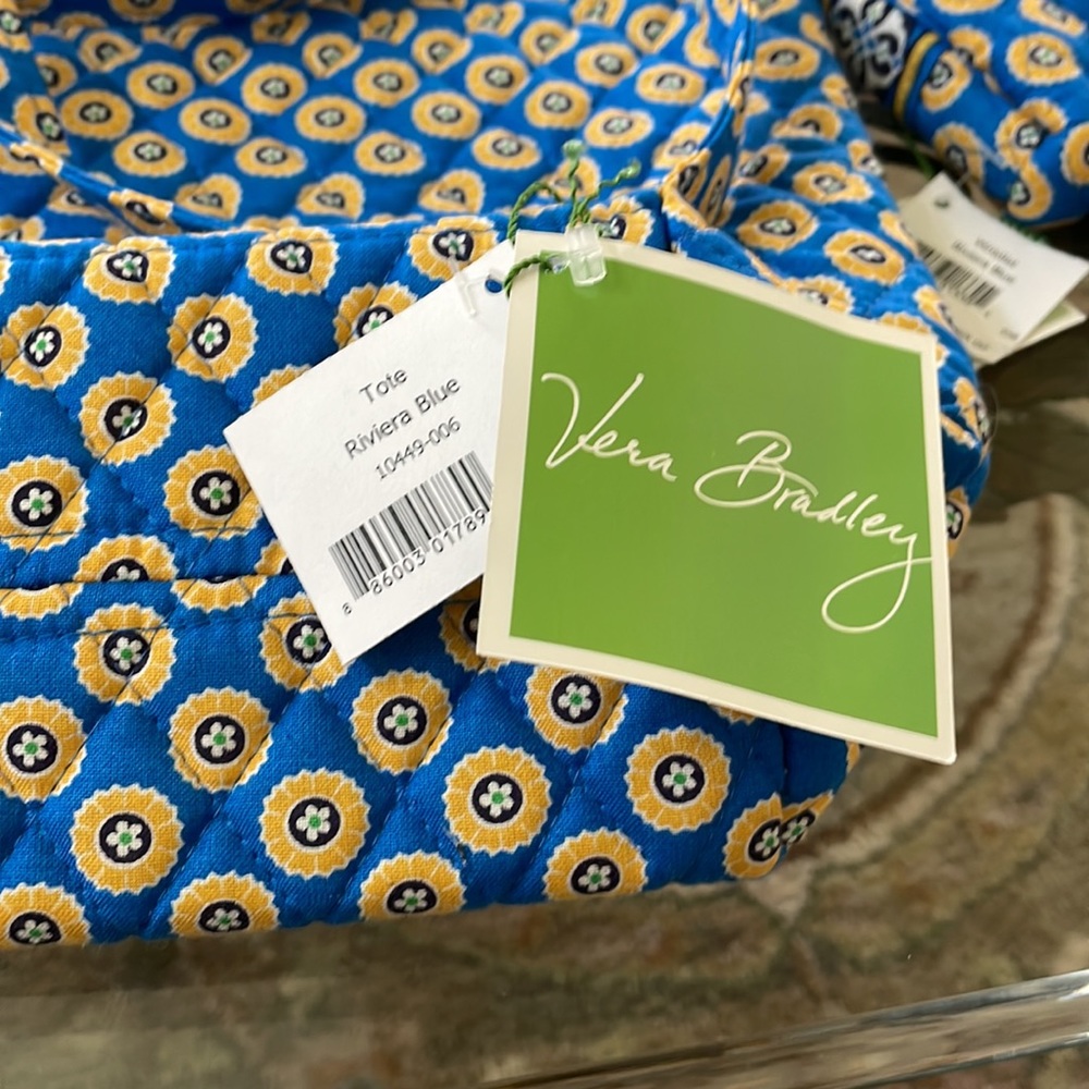 Vera Bradley Riviera Blue Set - Picture 4 of 7